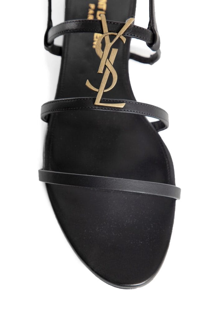 SAINT LAURENT Cassandra Flat Sandals