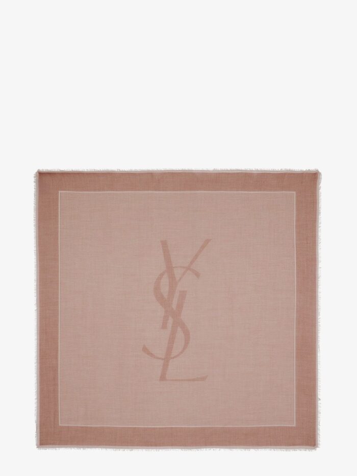 Saint Laurent Cassandre Cashmere And Silk Foulard