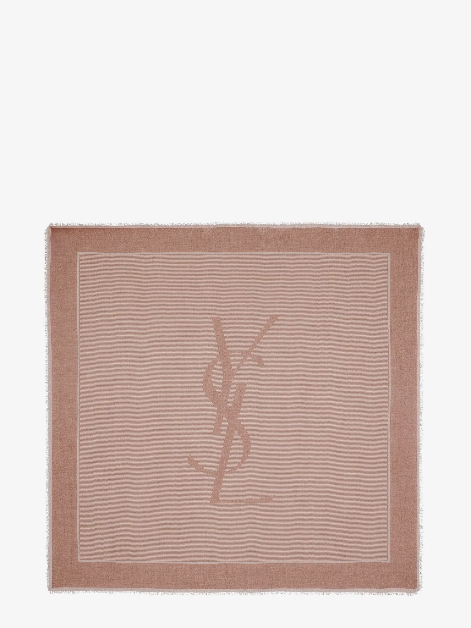Saint Laurent Cassandre Cashmere And Silk Foulard