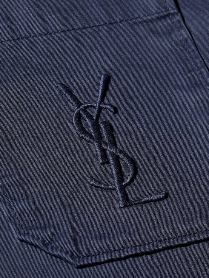 Saint Laurent Cassandre Certified Cotton Overshirt