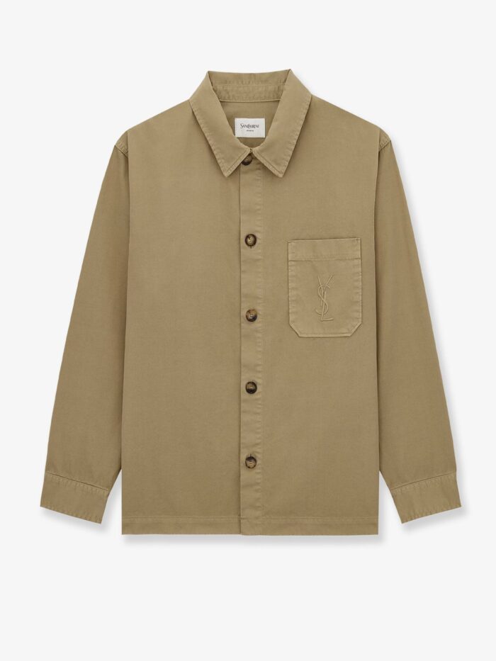 Saint Laurent Cassandre Certified Cotton Overshirt