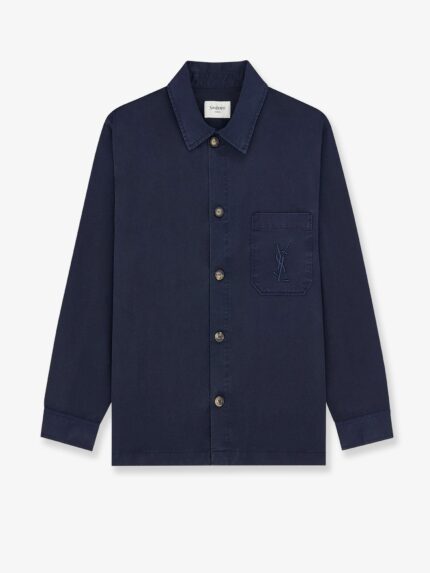 Saint Laurent Cassandre Certified Cotton Overshirt