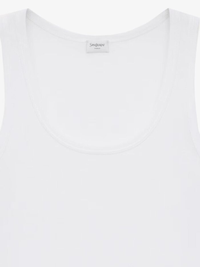 Saint Laurent Cassandre Certified Cotton Top