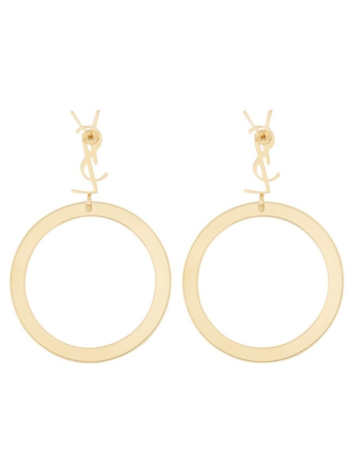 Saint Laurent CASSANDRE EARRINGS WITH PENDANT