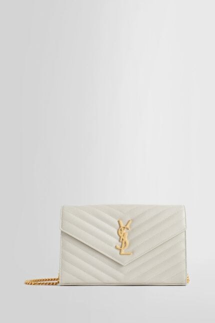 SAINT LAURENT Cassandre Matelass Chain Wallet