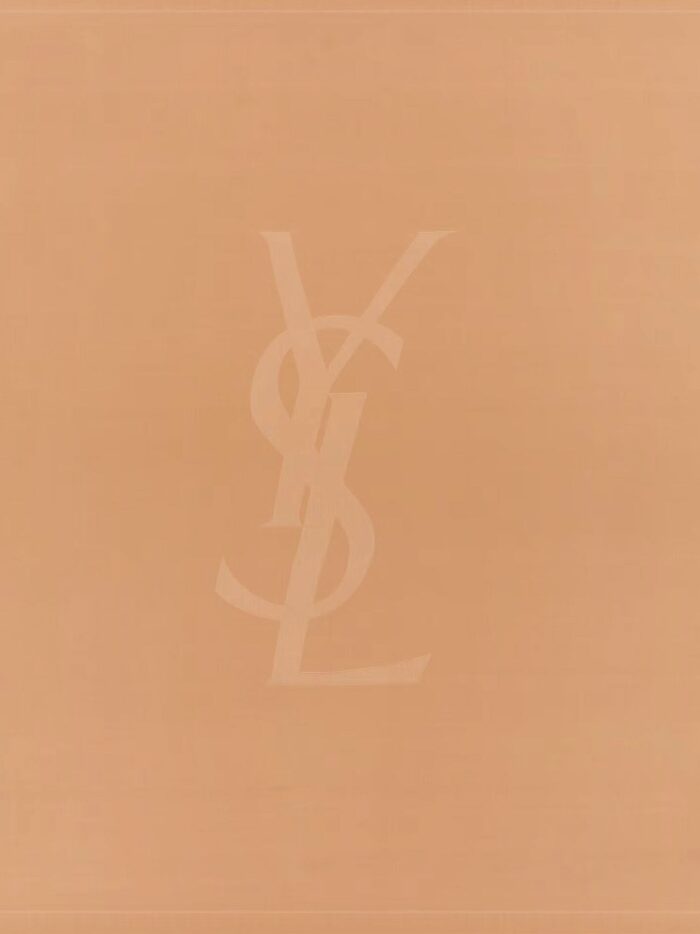 Saint Laurent Cassandre Silk Foulard
