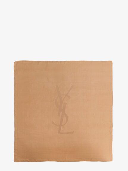 Saint Laurent Cassandre Silk Scarf
