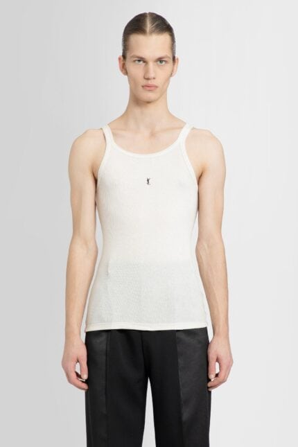 SAINT LAURENT Cassandre Tank Top