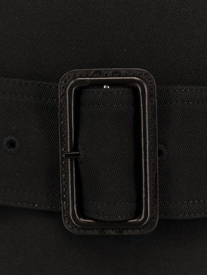 Saint Laurent Certified Wool Coat With Belt