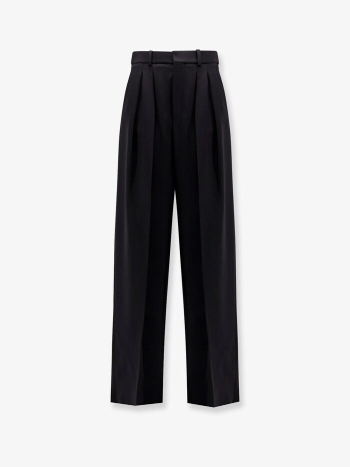 Saint Laurent Certified Wool Trousers With Pinces