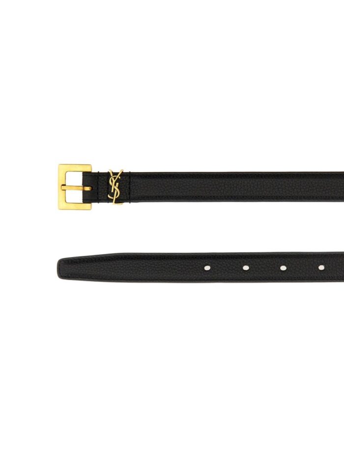 Saint Laurent CINTURA SOTTILE "CASSANDRE"