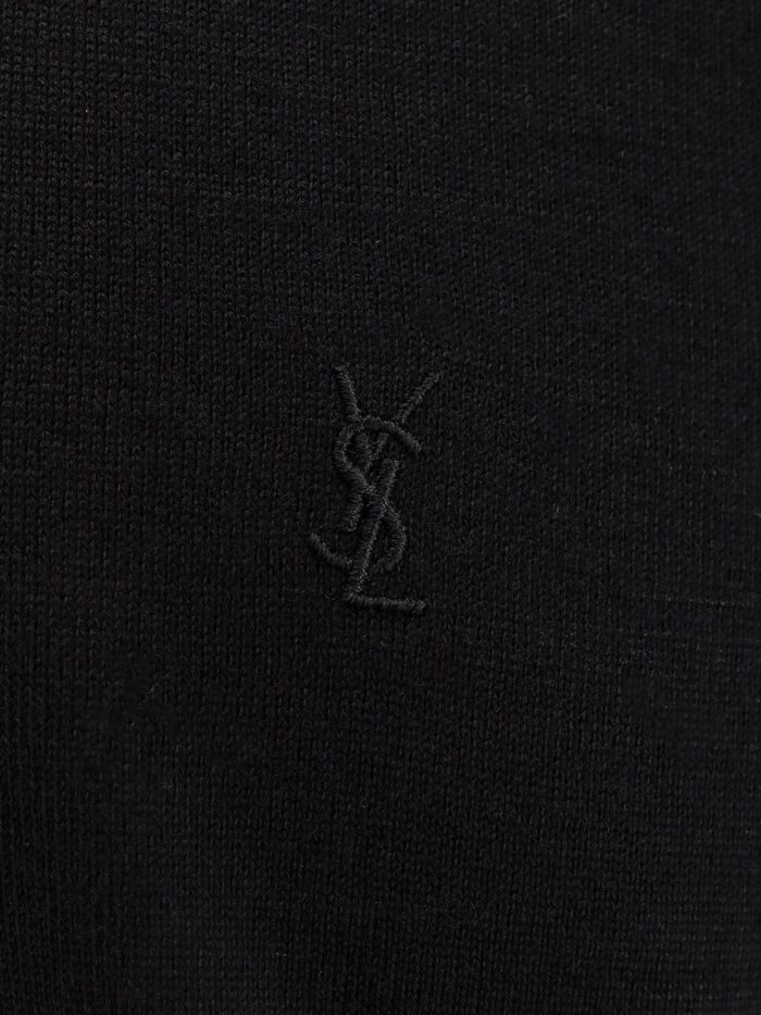 Saint Laurent Classic Wool Polo Shirt