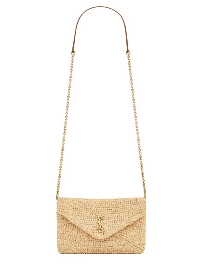 Saint Laurent CLUTCH BAG WITH CHAIN "CASSANDRAS"