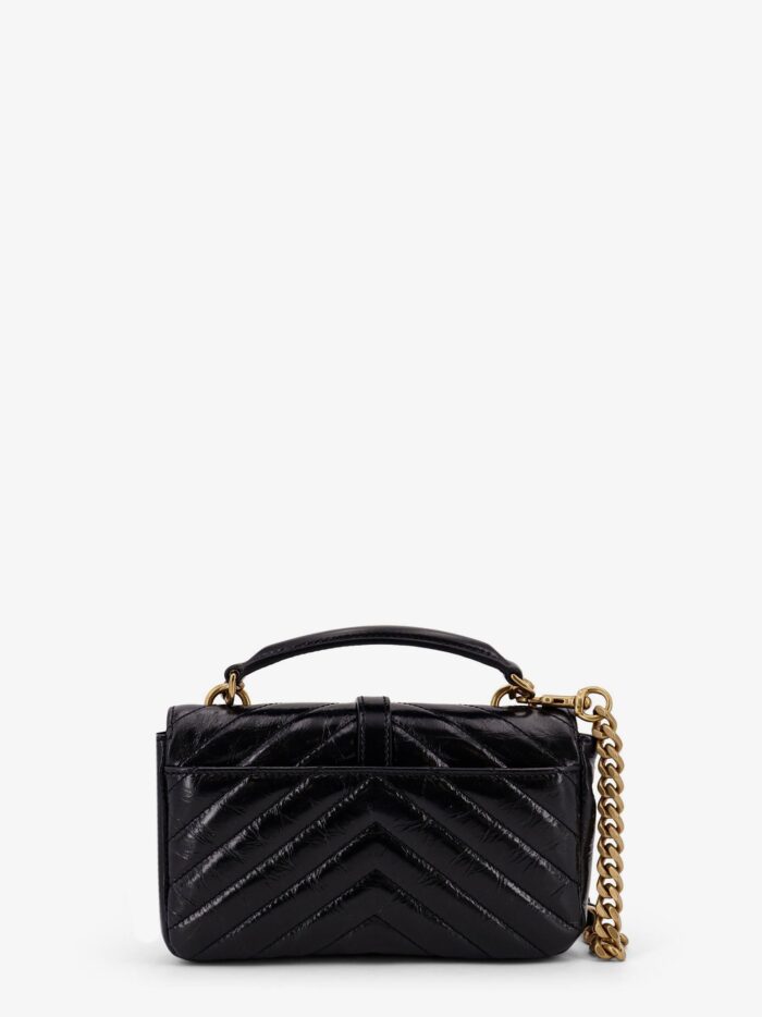 saint laurent college mini leather crossbody bag Saint Laurent College Mini Leather Crossbody Bag