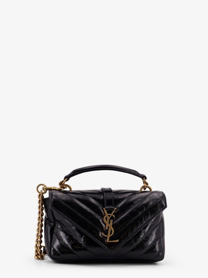 saint laurent college mini leather crossbody bag Saint Laurent College Mini Leather Crossbody Bag