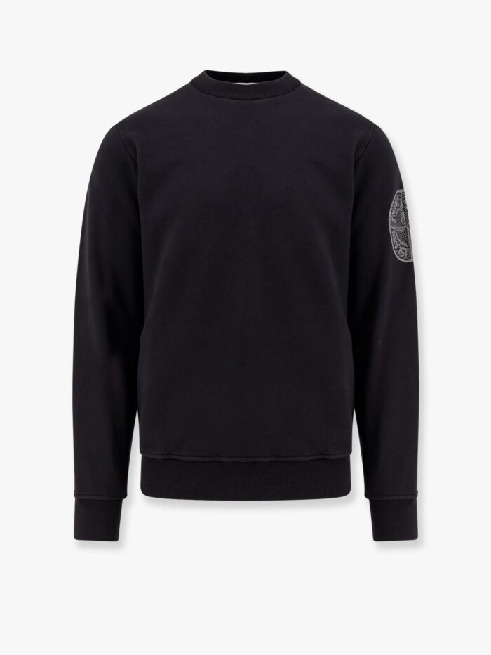 Saint Laurent Cotton Sweatshirt With Logo Embroidery