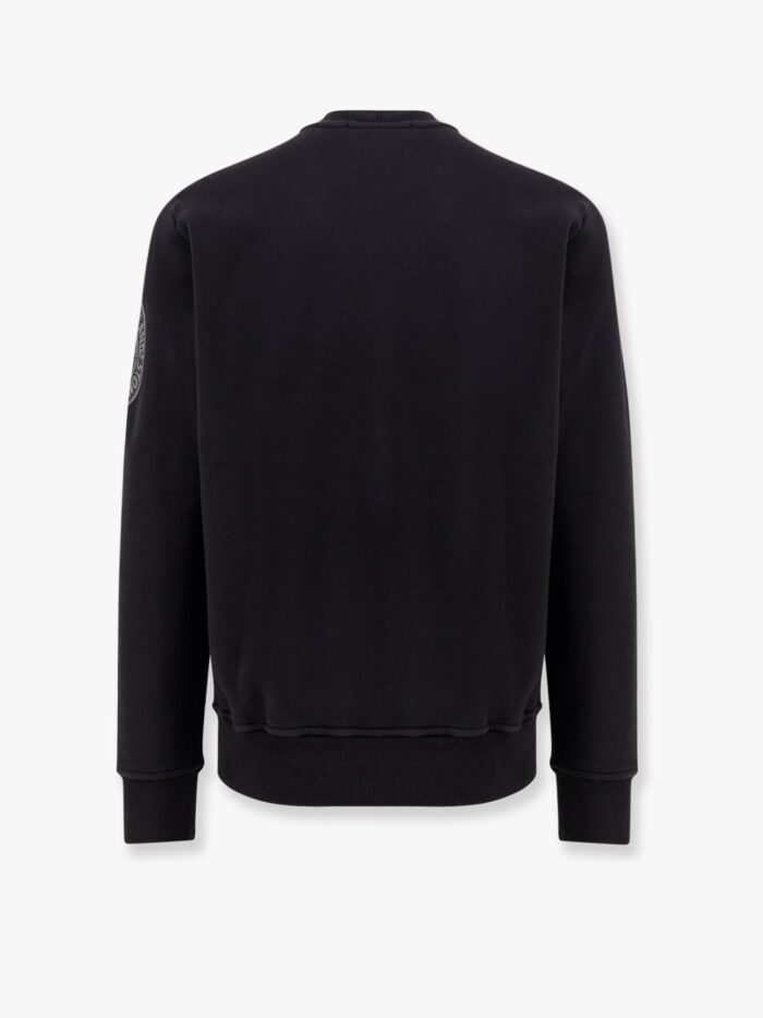 Saint Laurent Cotton Sweatshirt With Logo Embroidery