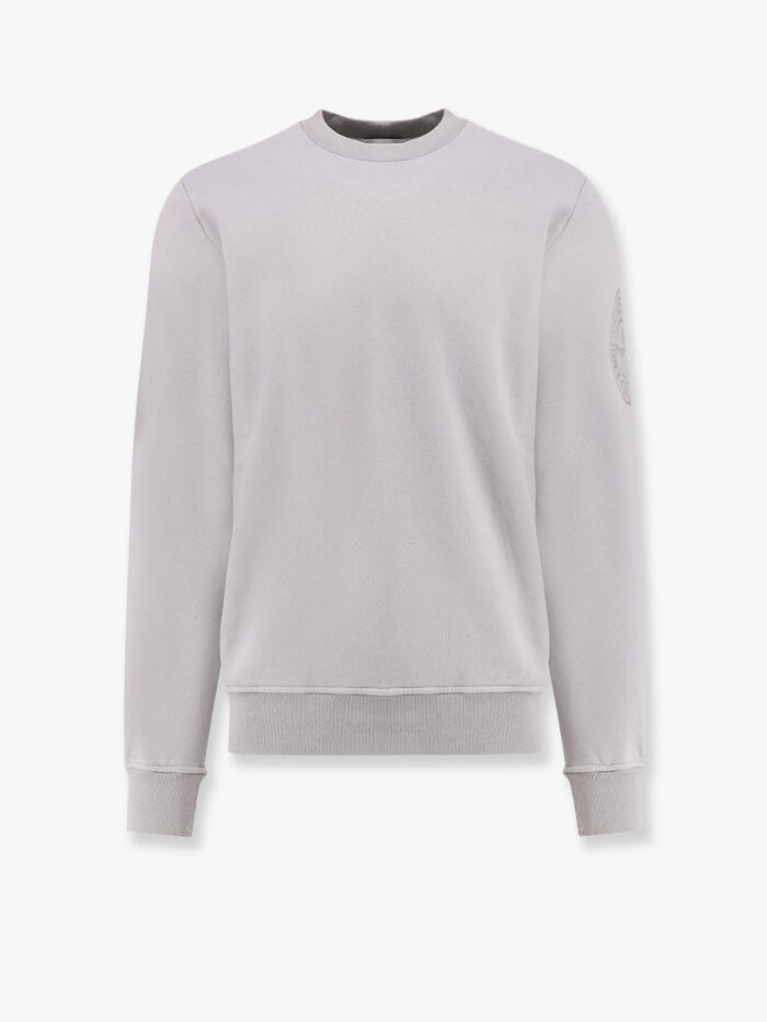 Saint Laurent Cotton Sweatshirt With Logo Embroidery
