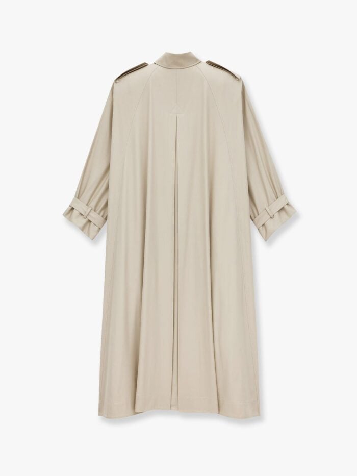 Saint Laurent Cotton Trench/cape