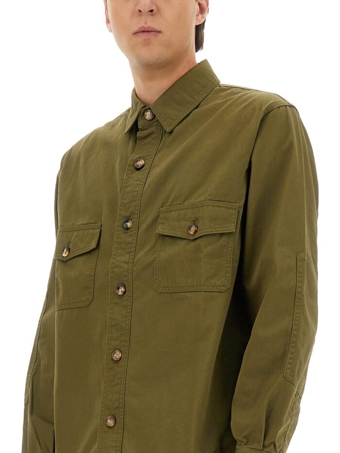 Saint Laurent COTTON TWILL OVERSHIRT