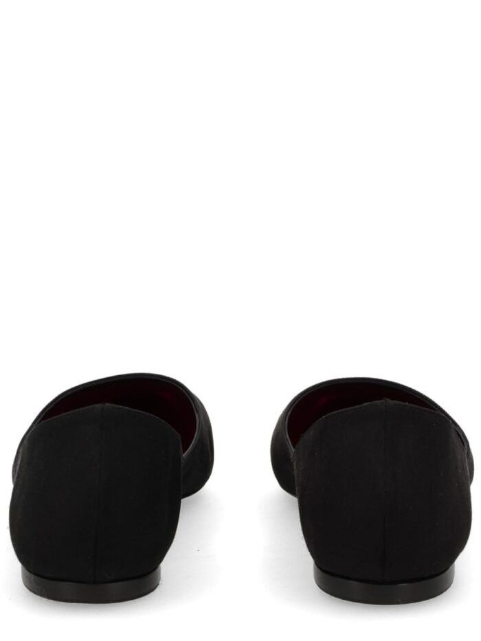 Saint Laurent CREPE SATIN BALLERINA "LOU"