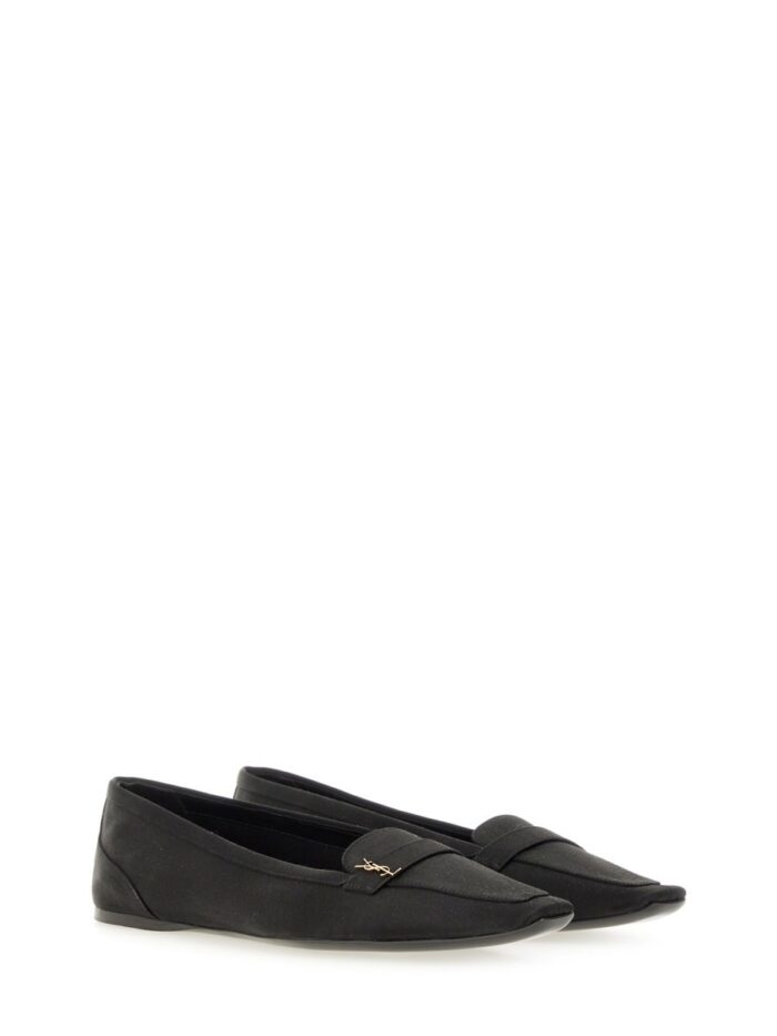 Saint Laurent CREPE SATIN "POPPY" BALLERINA