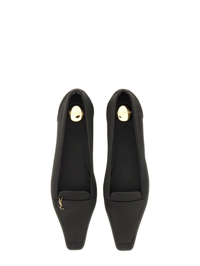 Saint Laurent CREPE SATIN "POPPY" BALLERINA