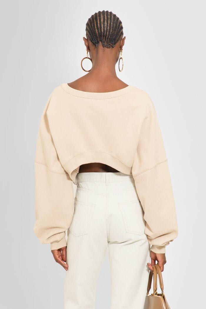 SAINT LAURENT Cropped Sweat-shirt