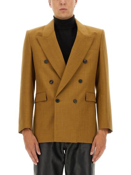 Saint Laurent DOUBLE-BREASTED WOOL JACKET