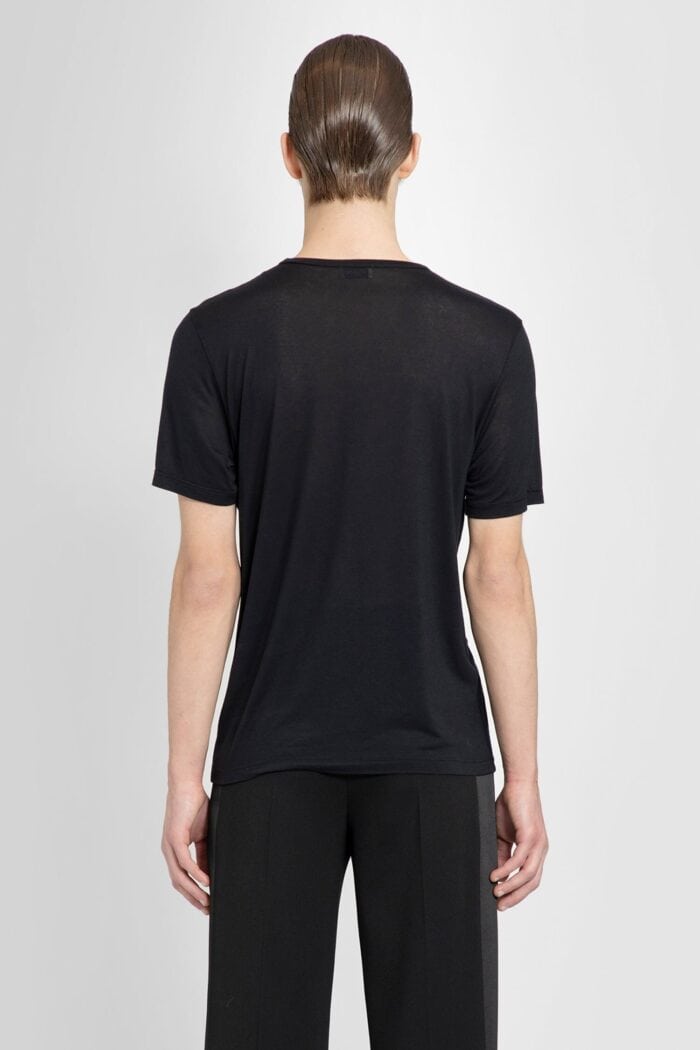 SAINT LAURENT Embroidered Logo T-shirt