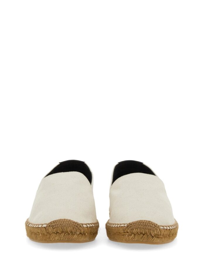 Saint Laurent ESPADRILLE WITH EMBROIDERED LOGO
