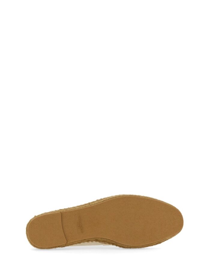 Saint Laurent ESPADRILLE WITH EMBROIDERED LOGO