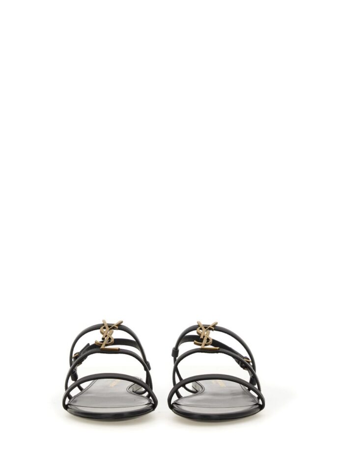 Saint Laurent FLAT SANDAL "CASSANDRA"