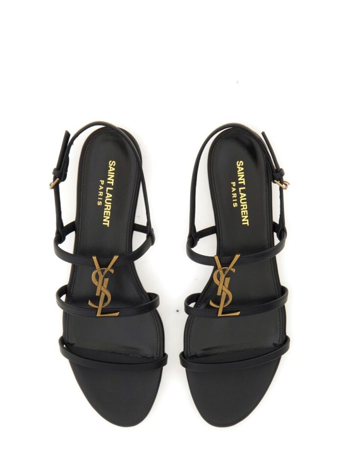 Saint Laurent FLAT SANDAL "CASSANDRA"