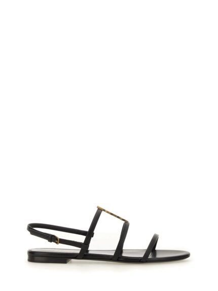 Saint Laurent FLAT SANDAL "CASSANDRA"
