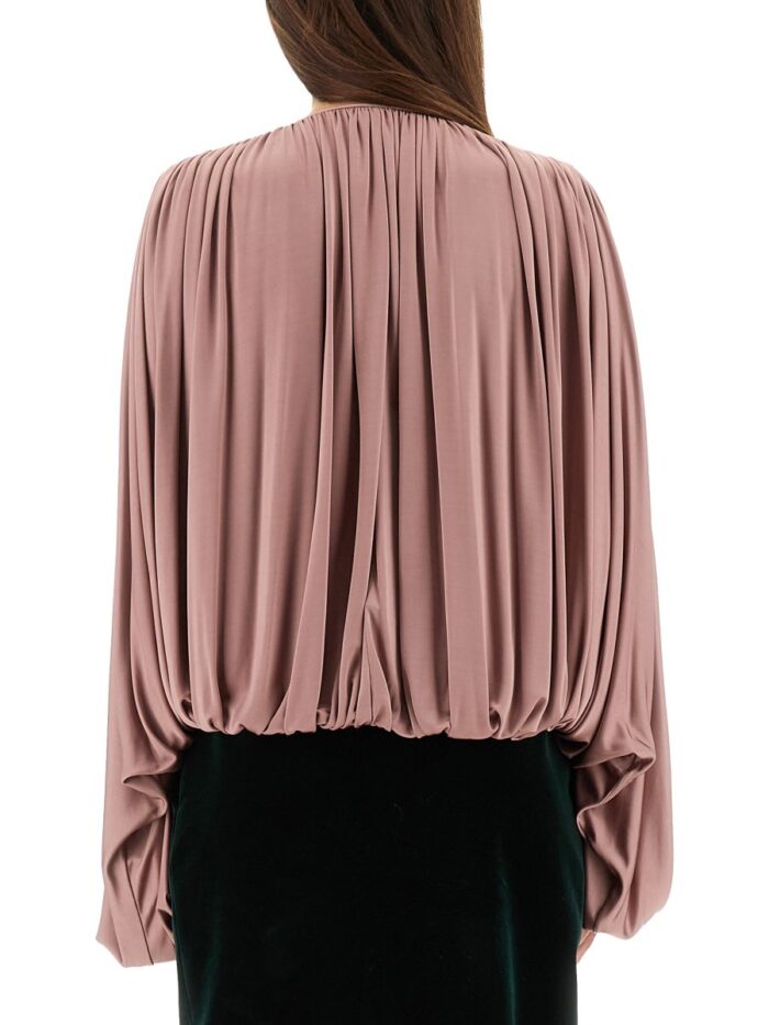 Saint Laurent FLUID KNIT BLOUSE