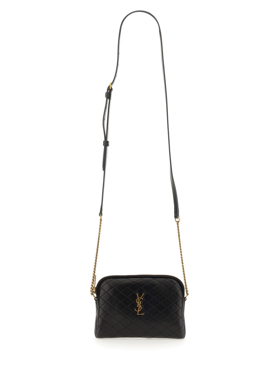 Saint Laurent "GABY" CLUTCH BAG WITH ZIPPER