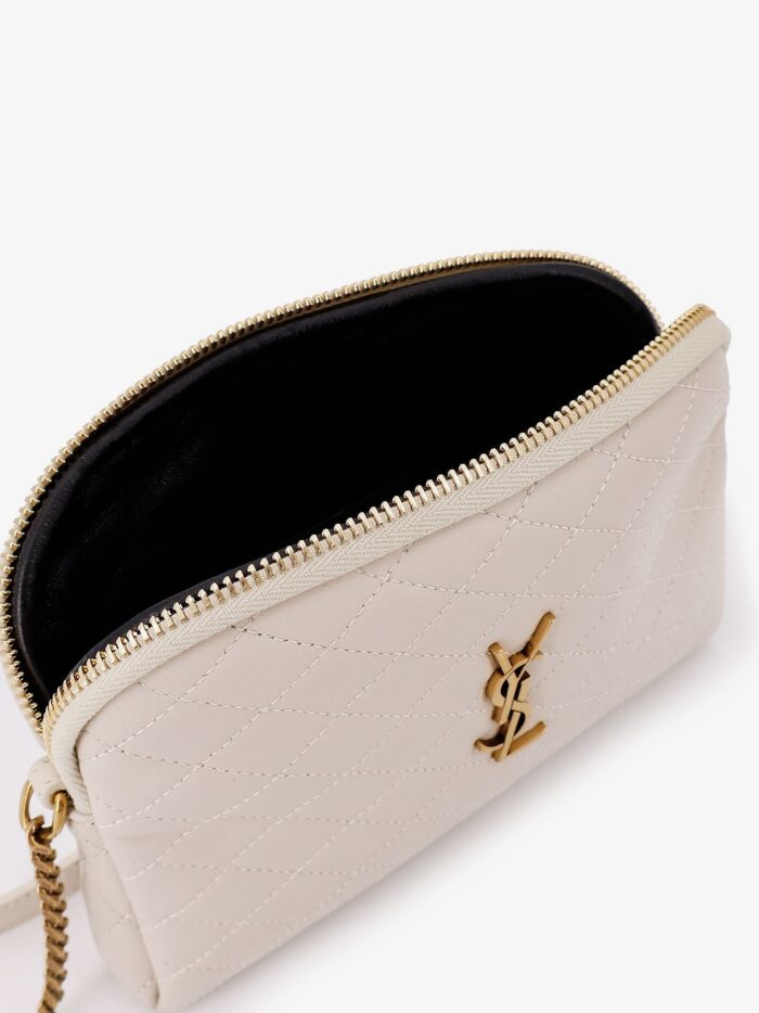 Saint Laurent Gaby Leather Shoulder Bag