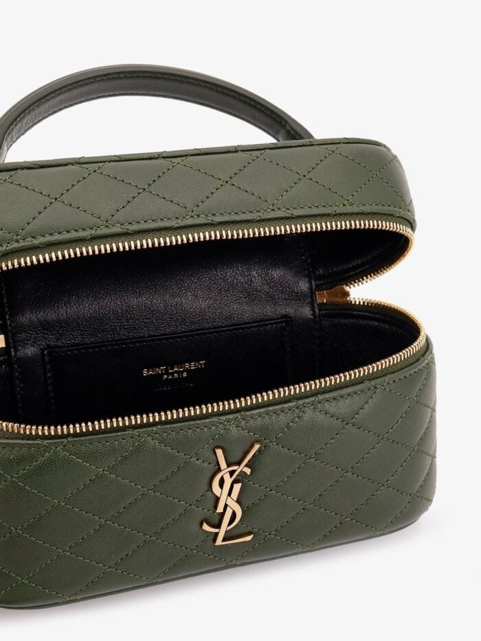 saint laurent gaby vanity mini leather bag Saint Laurent Gaby Vanity Mini Leather Bag