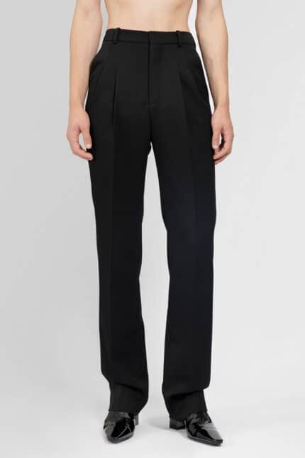 SAINT LAURENT Highwaisted Trousers In Wool