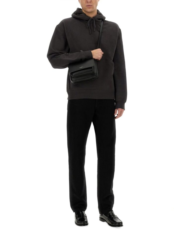 Saint Laurent HOODED SWEATSHIRT WITH LOGO