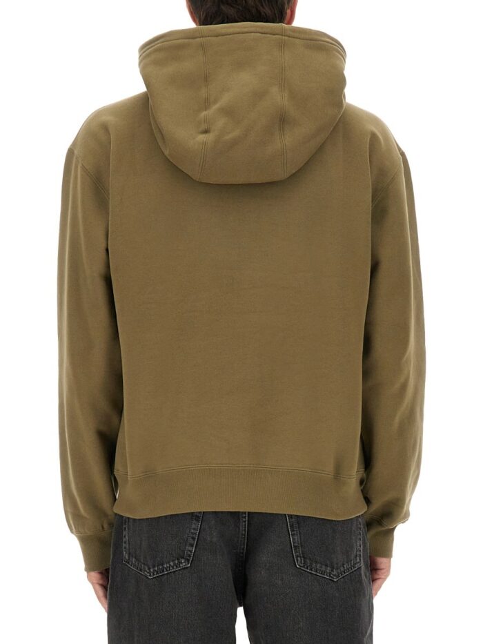 Saint Laurent HOODED SWEATSHIRT WITH LOGO