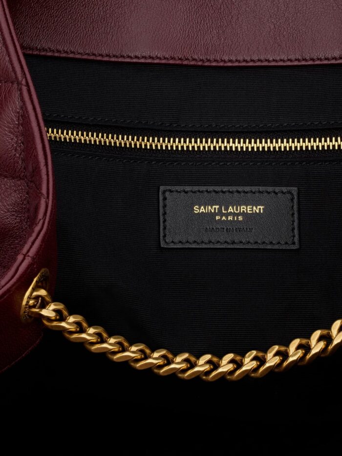 Saint Laurent Icare Quilted Leather Handbag