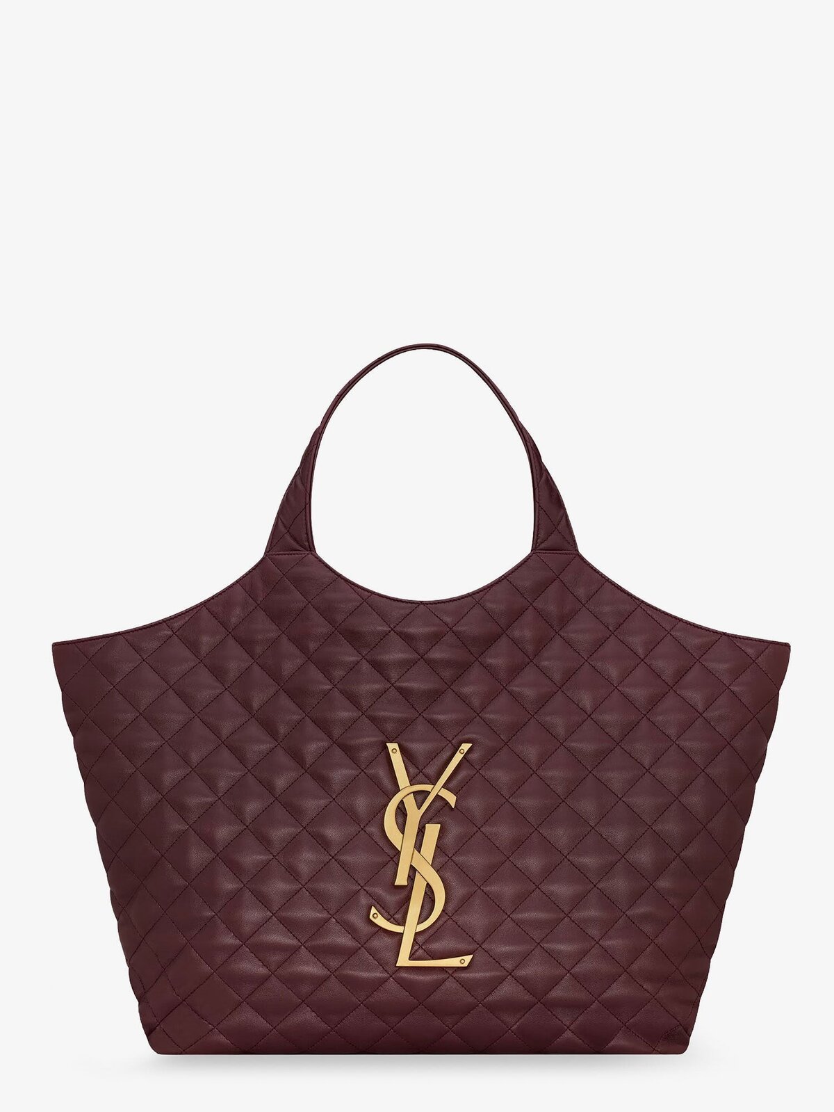 Saint Laurent Icare Quilted Leather Handbag