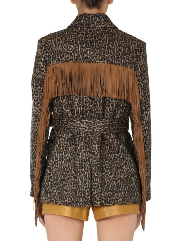 Saint Laurent JACKET WITH FRINGES