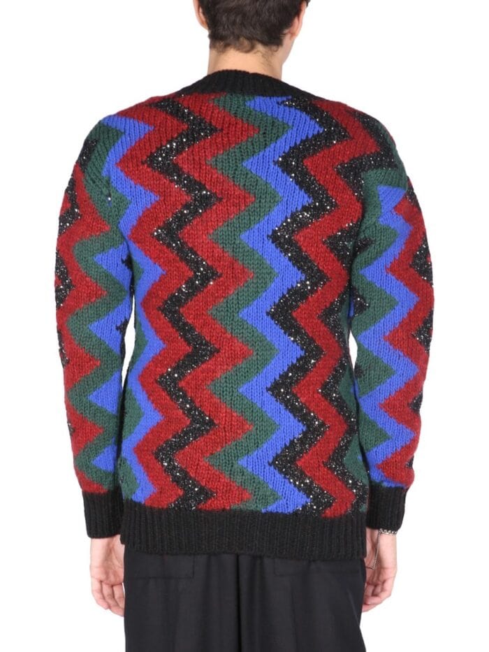 Saint Laurent JACQUARD CARDIGAN