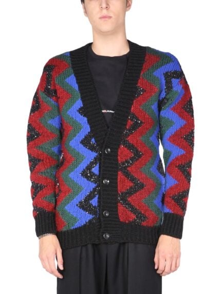 Saint Laurent JACQUARD CARDIGAN