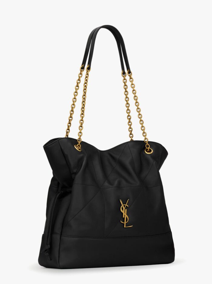 Saint Laurent Jamie Leather Shoulder Bag With Carré Rive Gauche Stitchings