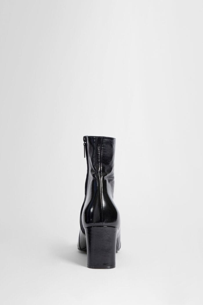 saint laurent jose 75 boots in vintage leather SAINT LAURENT Jose 75 Boots In Vintage Leather