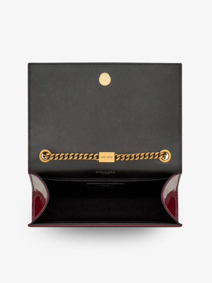 Saint Laurent Kate Patent Leather Crossbody Bag